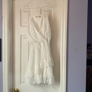Altar'd State Mini Dress - Size Extra Small - White - Worn Once